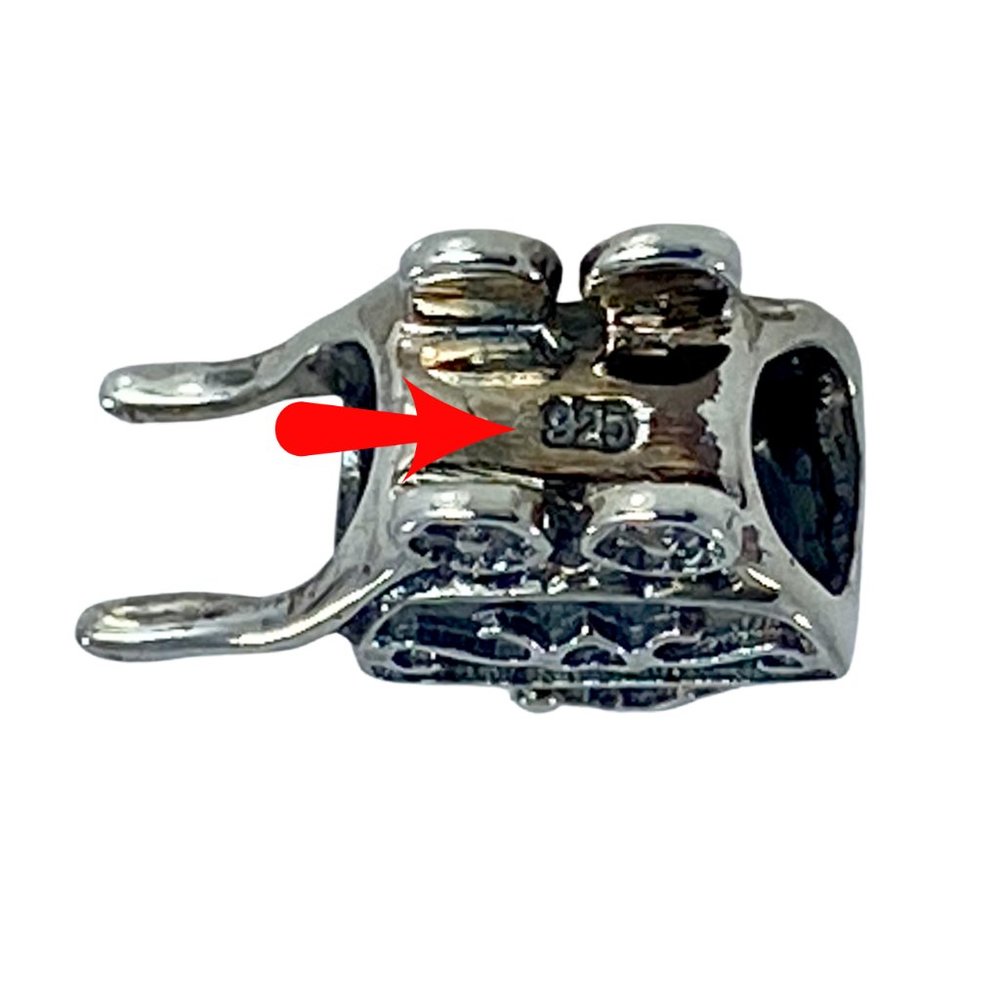 European Charm Bead Baby Carriage 925 Fits Pandora - Picture 5 of 6